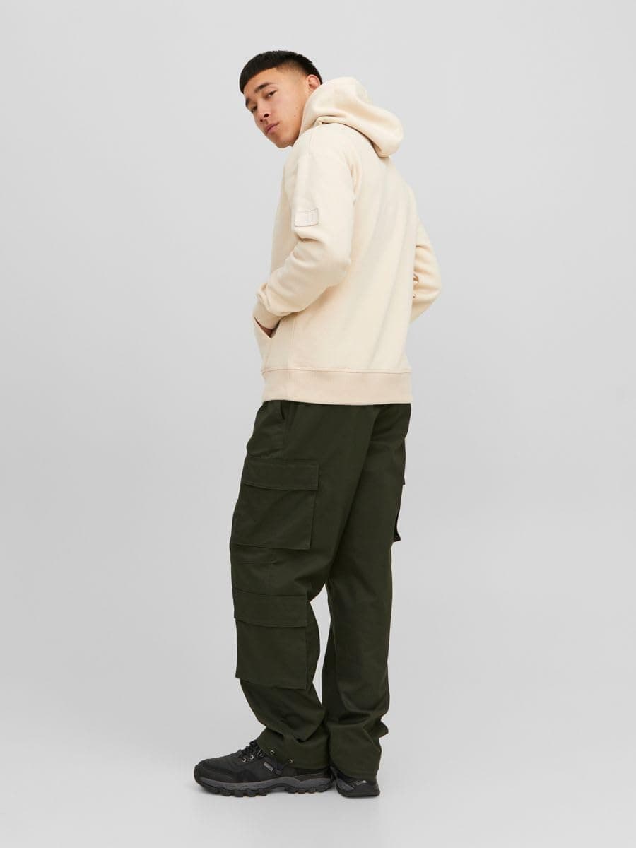 سویشرت کاپشندار مردانه JACK & JONES پارچه فیتیلی مدل Jcoclassic سویشرت کاپشندار مردانه JACK & JONES پارچه فیتیلی مدل Jcoclassic
