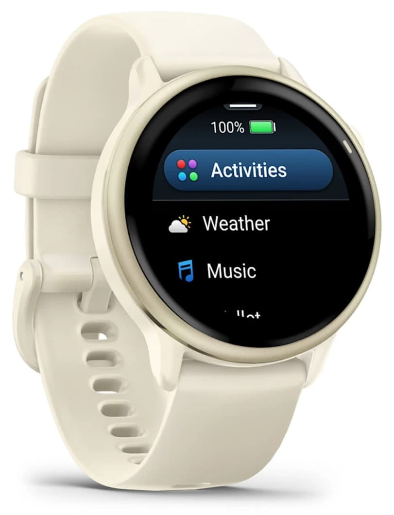 ساعت هوشمند Garmin vivoactive 6 طلایی قمری ساعت هوشمند Garmin vivoactive 6 طلایی قمری