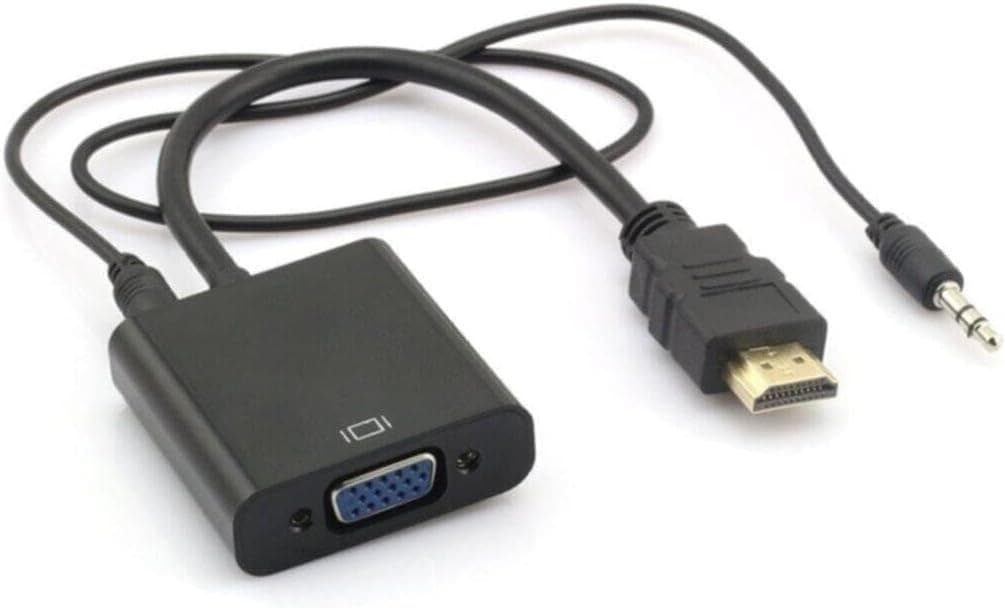 کابل تبدیل HDMI به VGA مانیتور Alfais با پشتیبانی از صدا مدل 4488 کابل تبدیل HDMI به VGA مانیتور Alfais با پشتیبانی از صدا مدل 4488
