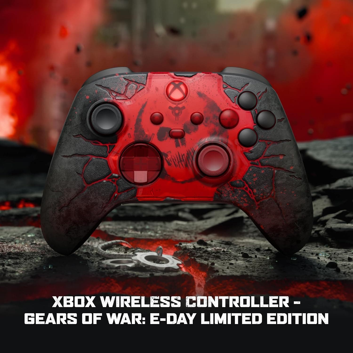 دسته بازی بیسیم Xbox نسخه محدود Gears of War: E-Day برای Series X|S و One دسته بازی بیسیم Xbox نسخه محدود Gears of War: E-Day برای Series X|S و One