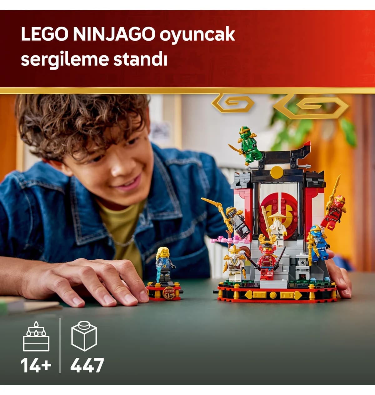 لگو NINJAGO نمایشی شخصیت ویژه پانزدهمین سالگرد مدل 71866 لگو NINJAGO نمایشی شخصیت ویژه پانزدهمین سالگرد مدل 71866