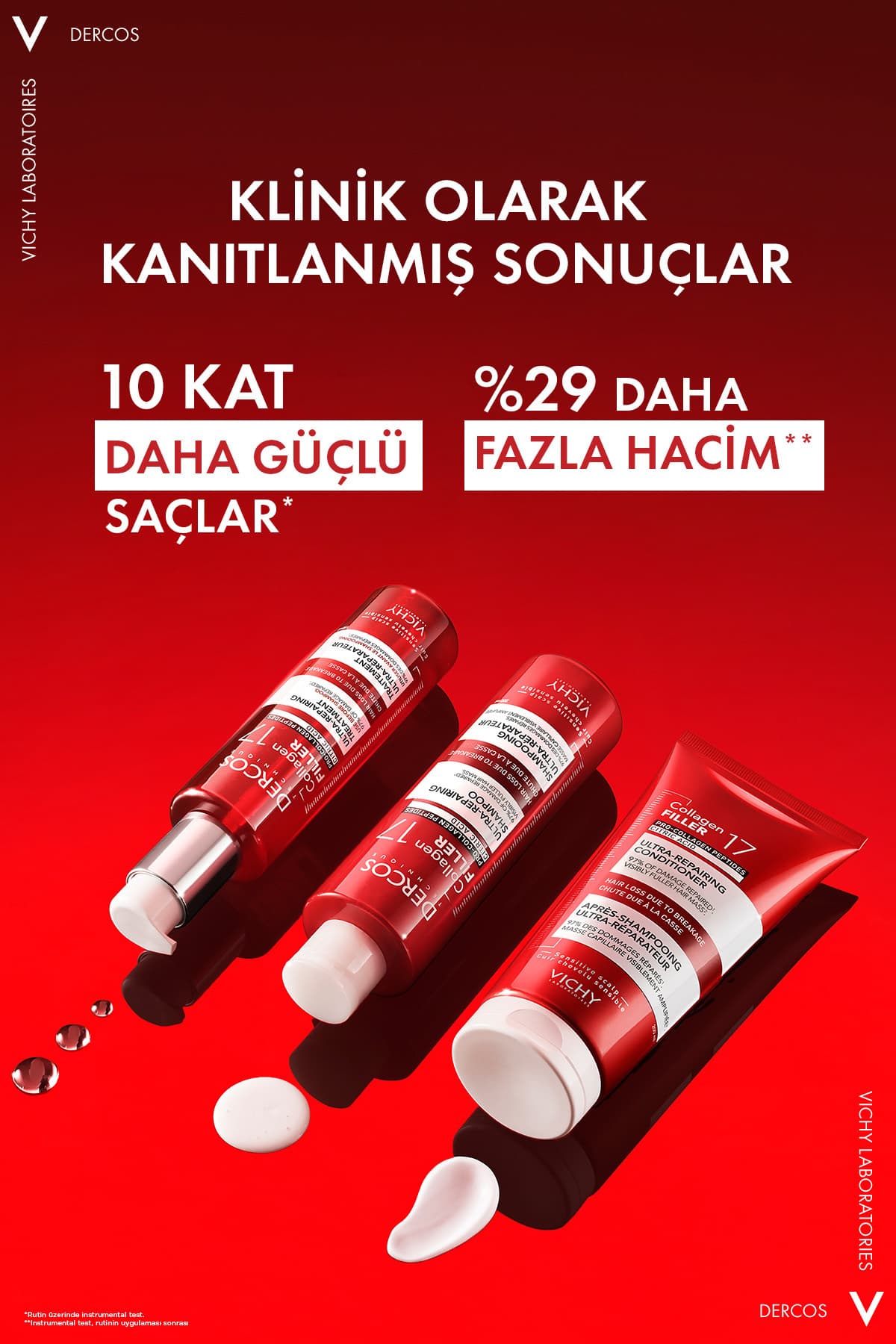شامپو مو مناسب انواع مو Vichy ضد ریزش ناشی از شکنندگی Dercos Collagen 17 Filler 400 ml شامپو مو مناسب انواع مو Vichy ضد ریزش ناشی از شکنندگی Dercos Collagen 17 Filler 400 ml