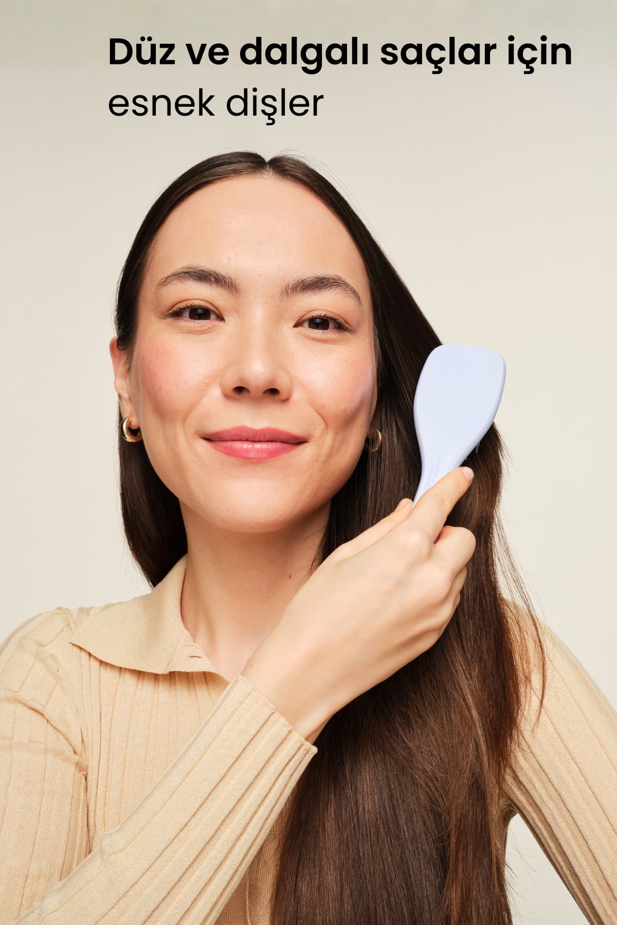 شانه پسرانه Tangle Teezer The Ultimate Detangler مینی ضد برقی برای موهای صاف و فر شانه پسرانه Tangle Teezer The Ultimate Detangler مینی ضد برقی برای موهای صاف و فر