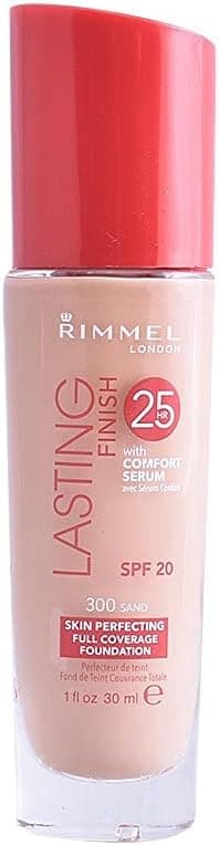 کرمپودر Rimmel با ماندگاری 25 ساعته و SPF 20 رنگ 300 Sand حجم 30 ML کرمپودر Rimmel با ماندگاری 25 ساعته و SPF 20 رنگ 300 Sand حجم 30 ML