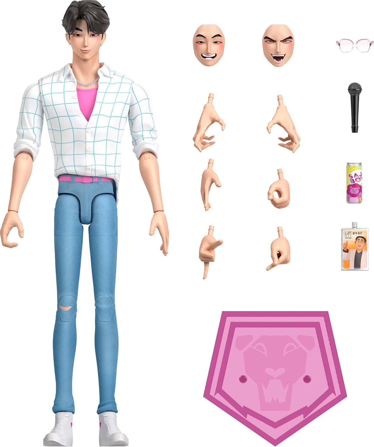 فیگور اکشن Mattel سری K POP Demon Hunters مدل Mira فیگور اکشن Mattel سری K POP Demon Hunters مدل Mira