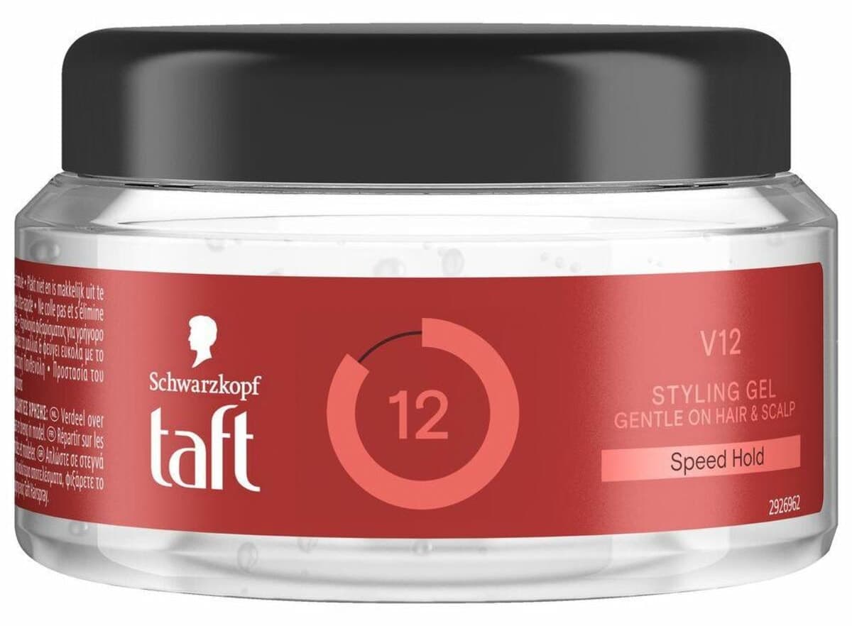 ژل حالتدهنده Taft فوق قوی و سریعالاثر 250 ml مدل V12 ژل حالتدهنده Taft فوق قوی و سریعالاثر 250 ml مدل V12