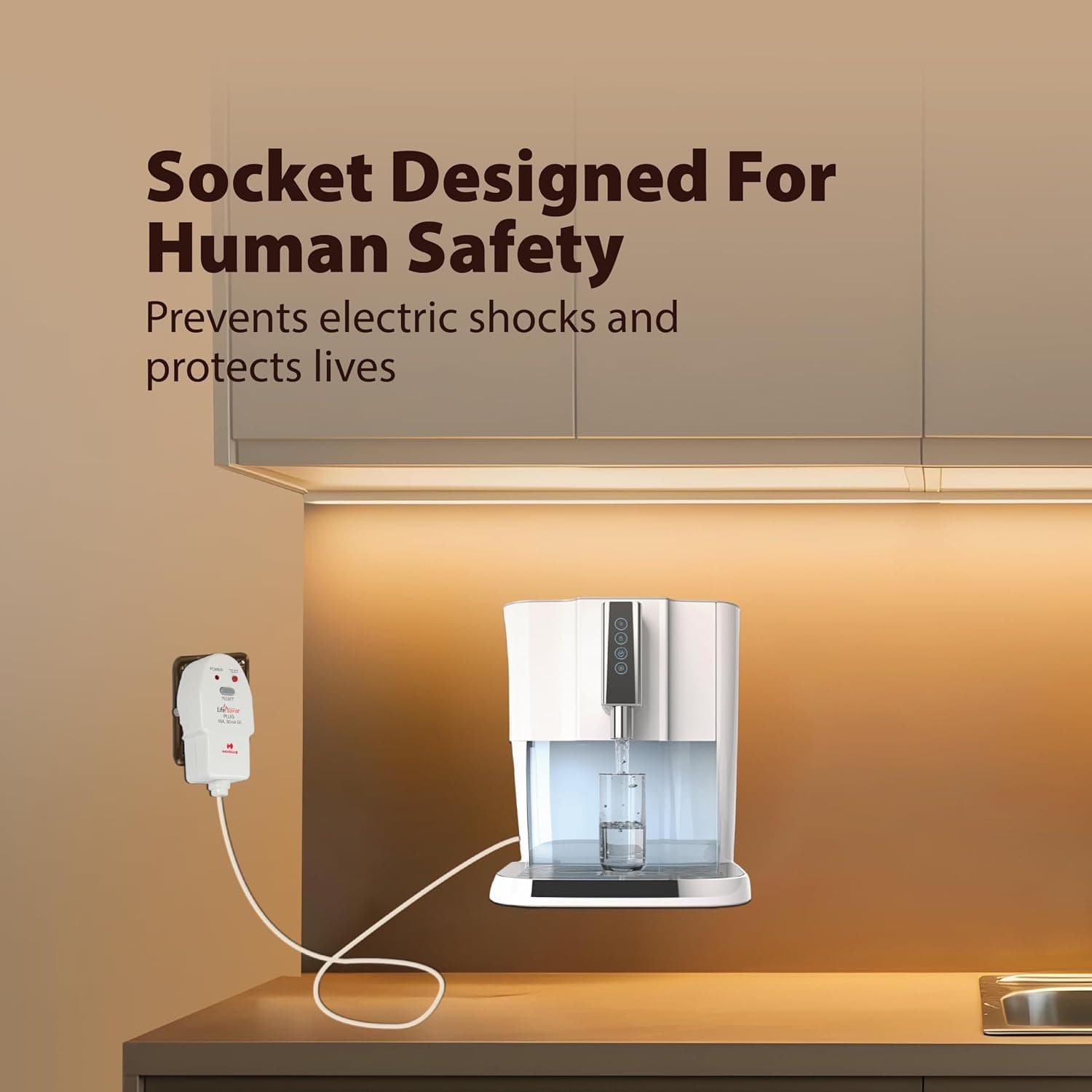 دوشاخه PRCD Havells پلاستیکی سفید 16A 30mA دوشاخه PRCD Havells پلاستیکی سفید 16A 30mA