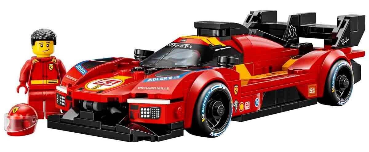 لگو Speed Champions Ferrari 499P مدل 77261 برای کودکان ۹+ لگو Speed Champions Ferrari 499P مدل 77261 برای کودکان ۹+