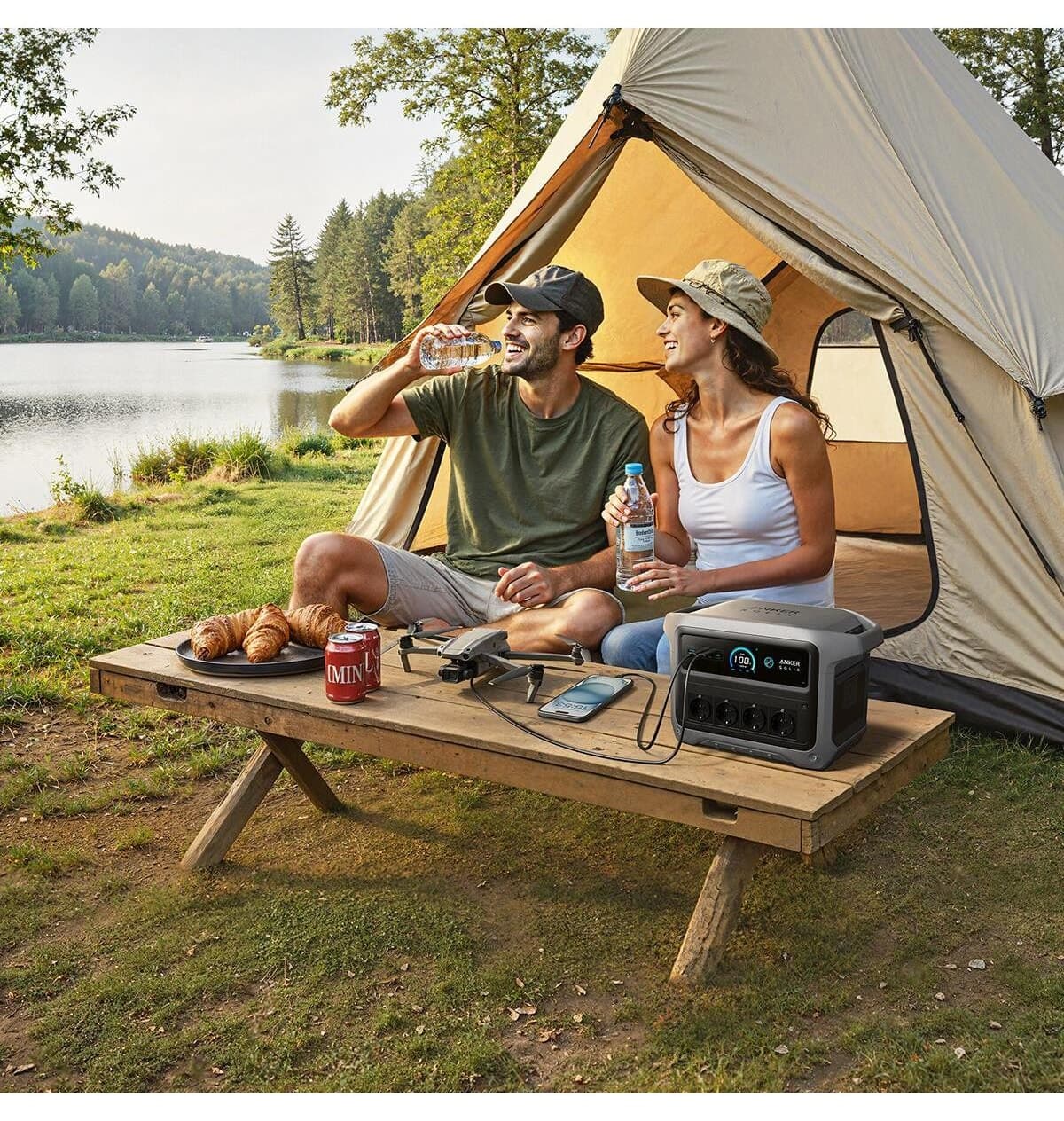 پاور استیشن Anker SOLIX C1000X Gen2 1024Wh 2000W مدل A1763 پاور استیشن Anker SOLIX C1000X Gen2 1024Wh 2000W مدل A1763