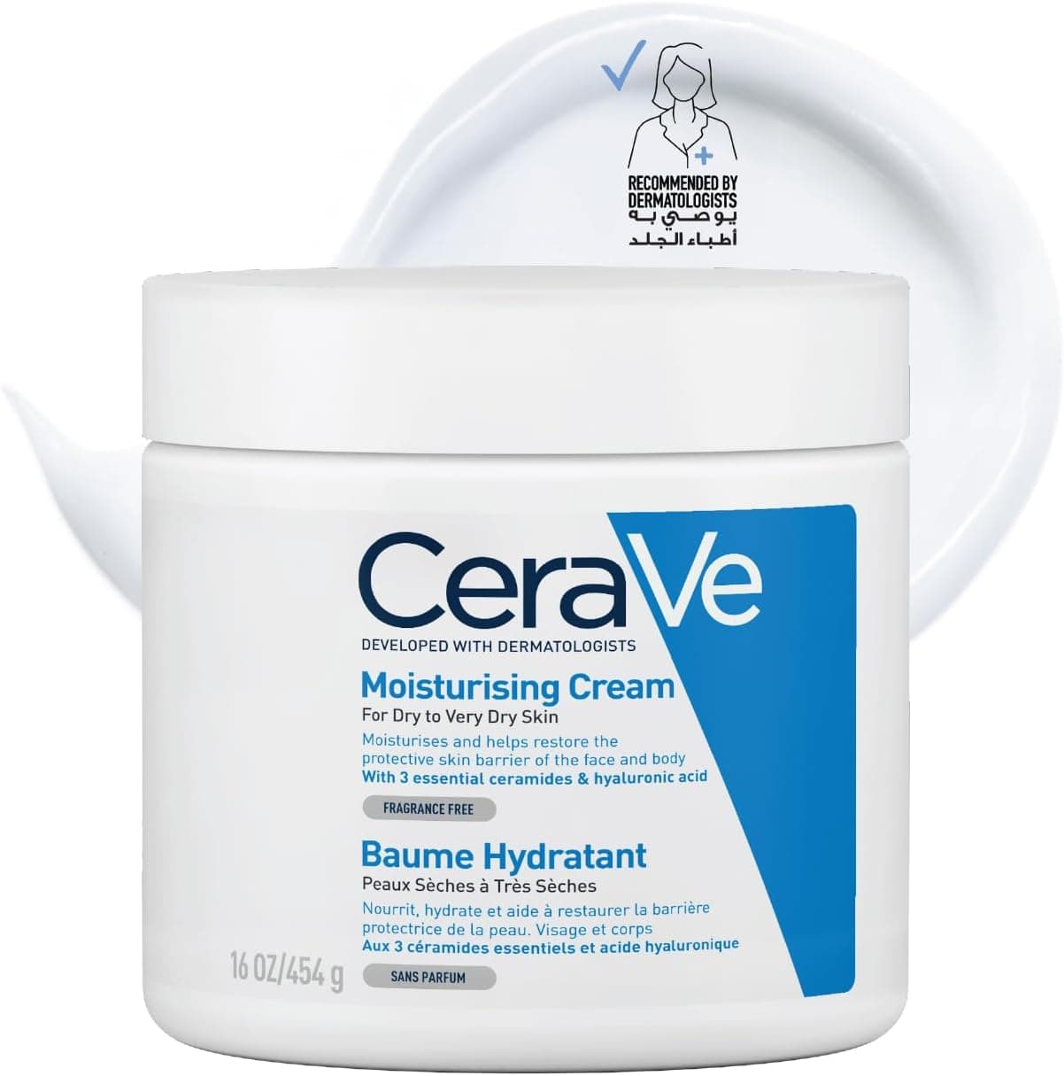 کرم مرطوب کننده CeraVe پوست خشک تا خیلی خشک با Hyaluronic Acid 50 ml کرم مرطوب کننده CeraVe پوست خشک تا خیلی خشک با Hyaluronic Acid 50 ml