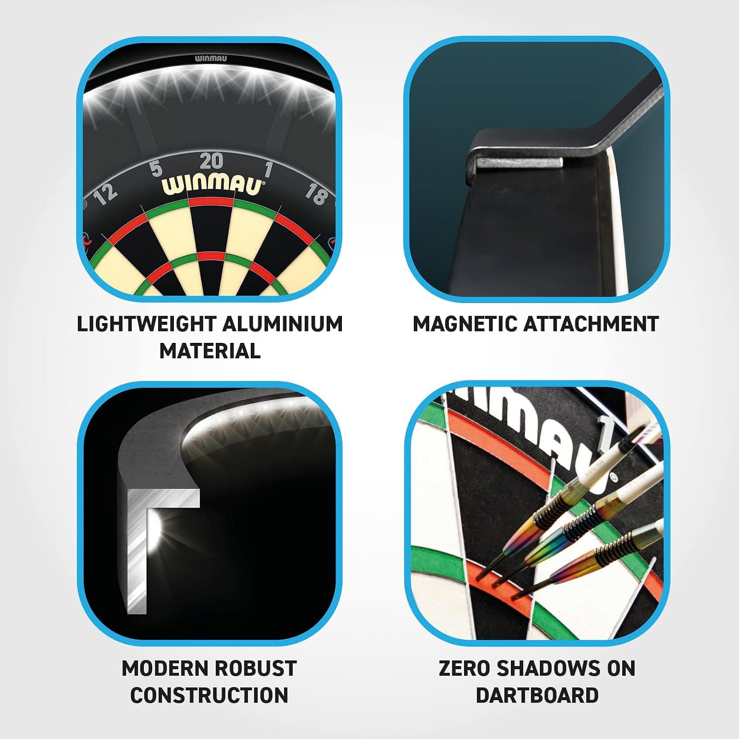 چراغ تخته دارت و لوازم جانبی WINMAU مدل Polaris چراغ تخته دارت و لوازم جانبی WINMAU مدل Polaris