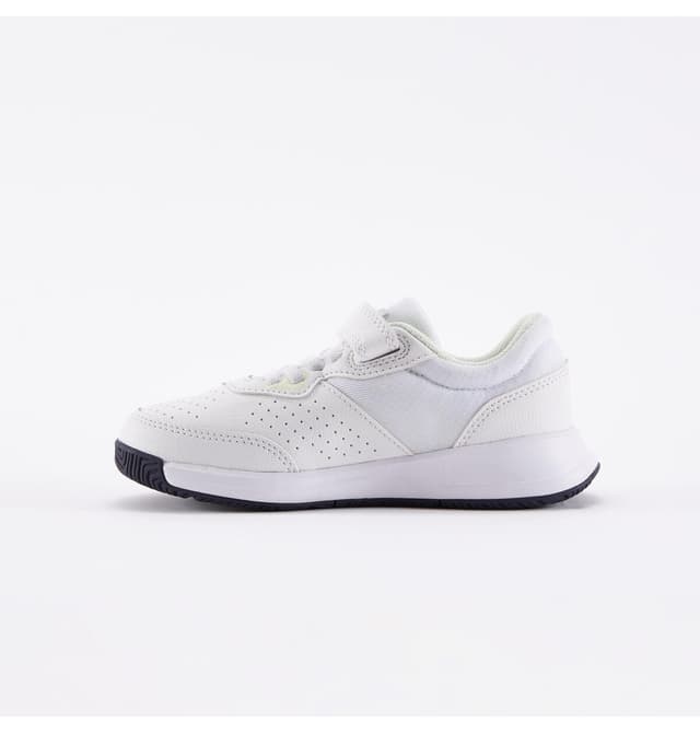 کفش تنیس بچگانه Decathlon Artengo با بند چسبی سفید/زرد مدل Essentiel KD کفش تنیس بچگانه Decathlon Artengo با بند چسبی سفید/زرد مدل Essentiel KD