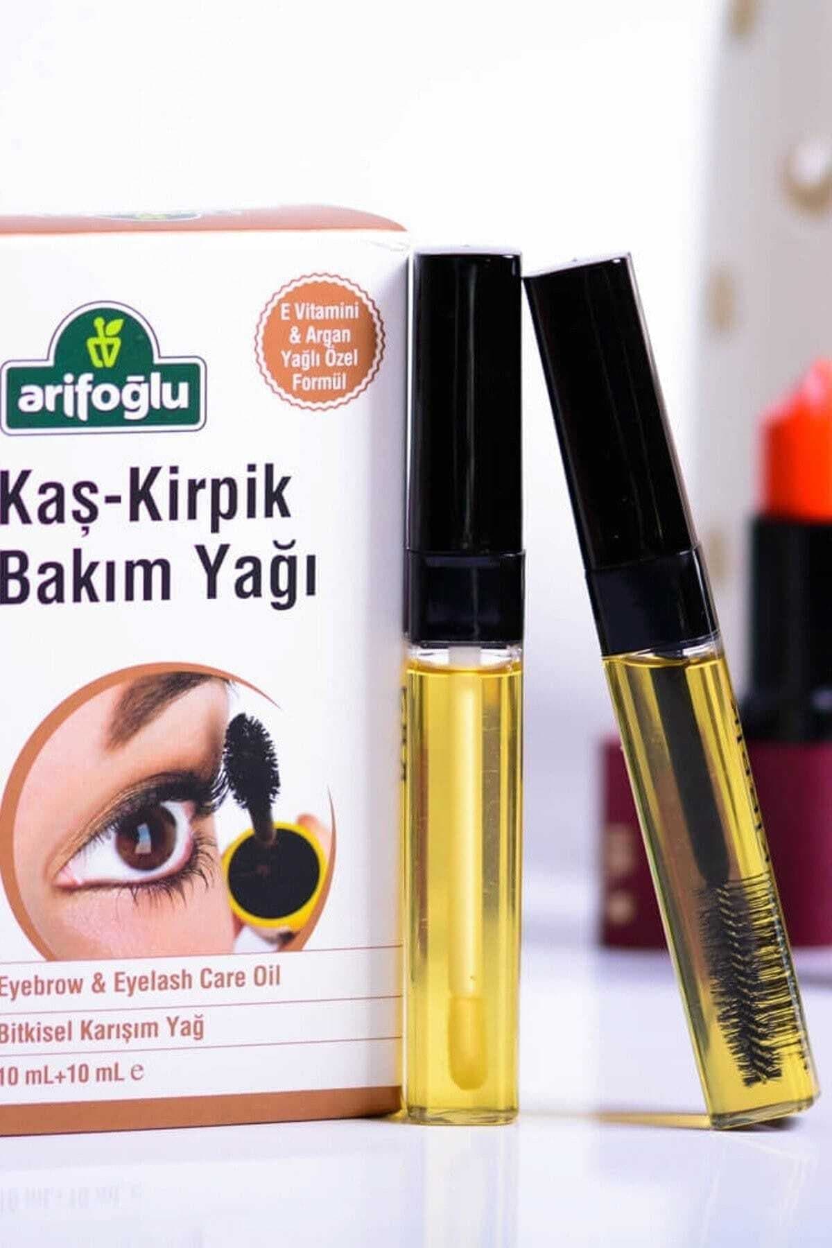 روغن مراقبت از ابرو و مژه Arifoğlu حاوی روغن آرگان و ویتامین E طبیعی 10 ml + 10 ml روغن مراقبت از ابرو و مژه Arifoğlu حاوی روغن آرگان و ویتامین E طبیعی 10 ml + 10 ml