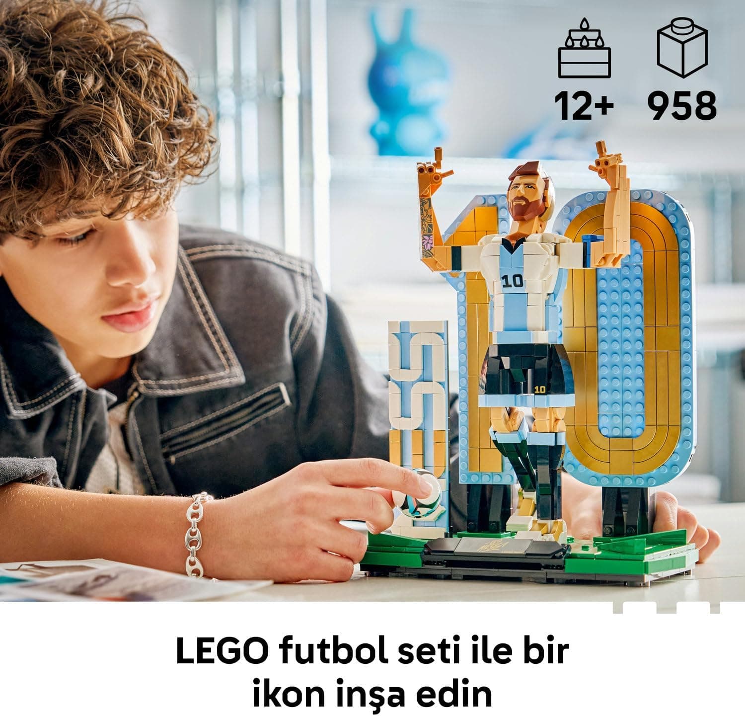 لگو Editions Lionel Messi افسانه فوتبال مدل 43015 لگو Editions Lionel Messi افسانه فوتبال مدل 43015