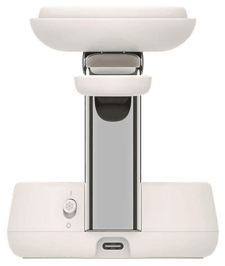 پایه شارژ بیسیم مگنتی Belkin سهدریک Qi2 25W شنی BoostCharge Pro مدل WIZ040 پایه شارژ بیسیم مگنتی Belkin سهدریک Qi2 25W شنی BoostCharge Pro مدل WIZ040