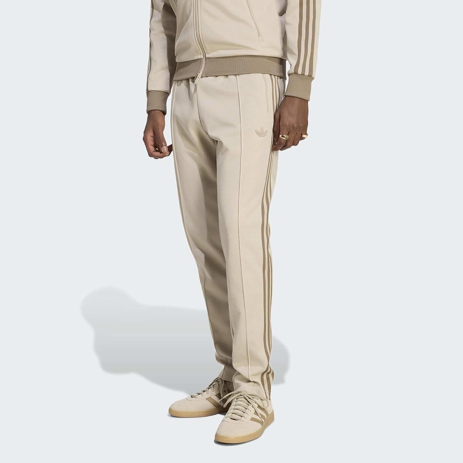 شلوار گرمکن مردانه adidas Originals بژ مدل KT5050 شلوار گرمکن مردانه adidas Originals بژ مدل KT5050