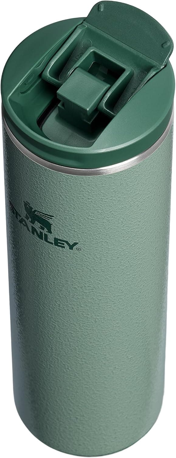 ماگ ترموس Stanley درب FlipTop 0.47 Litre سبز Hammertone Green استیل ضدزنگ ماگ ترموس Stanley درب FlipTop 0.47 Litre سبز Hammertone Green استیل ضدزنگ