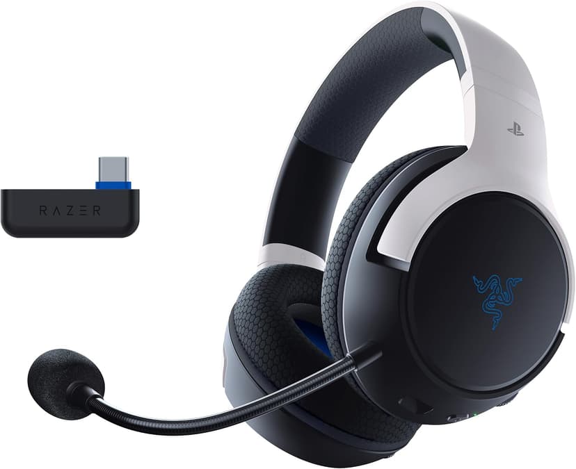 هدست گیمینگ سیمی Razer مدل HyperSpeed با لایسنس PlayStation سفید هدست گیمینگ سیمی Razer مدل HyperSpeed با لایسنس PlayStation سفید