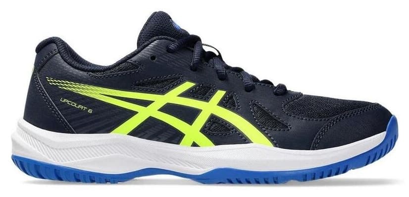 کفش والیبال کودکان Asics آبی Upcourt 6 Gs مدل 1074A045-401 کفش والیبال کودکان Asics آبی Upcourt 6 Gs مدل 1074A045-401