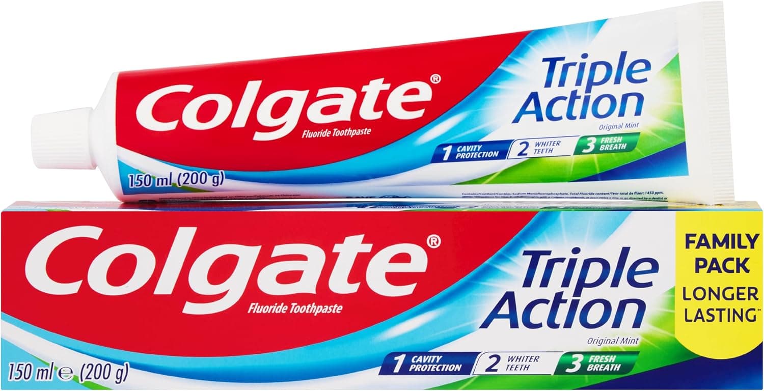 خمیردندان Colgate سهاثر با محافظت ضدپوسیدگی و طراوت نعنایی 150 ml خمیردندان Colgate سهاثر با محافظت ضدپوسیدگی و طراوت نعنایی 150 ml