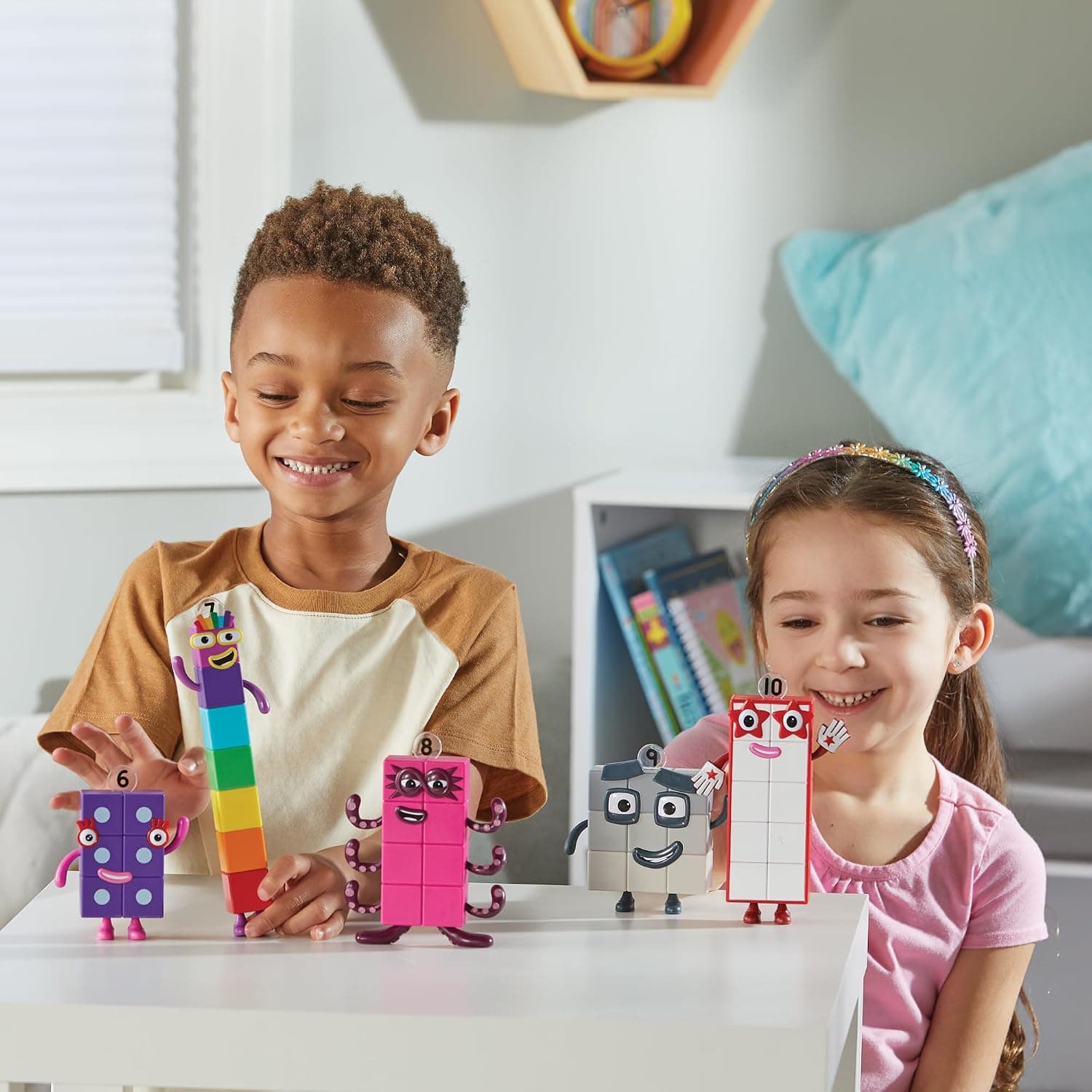 فیگور بازی کودکان ۳ سال به بالا Learning Resources مدل Numberblocks Friends Six to Ten فیگور بازی کودکان ۳ سال به بالا Learning Resources مدل Numberblocks Friends Six to Ten