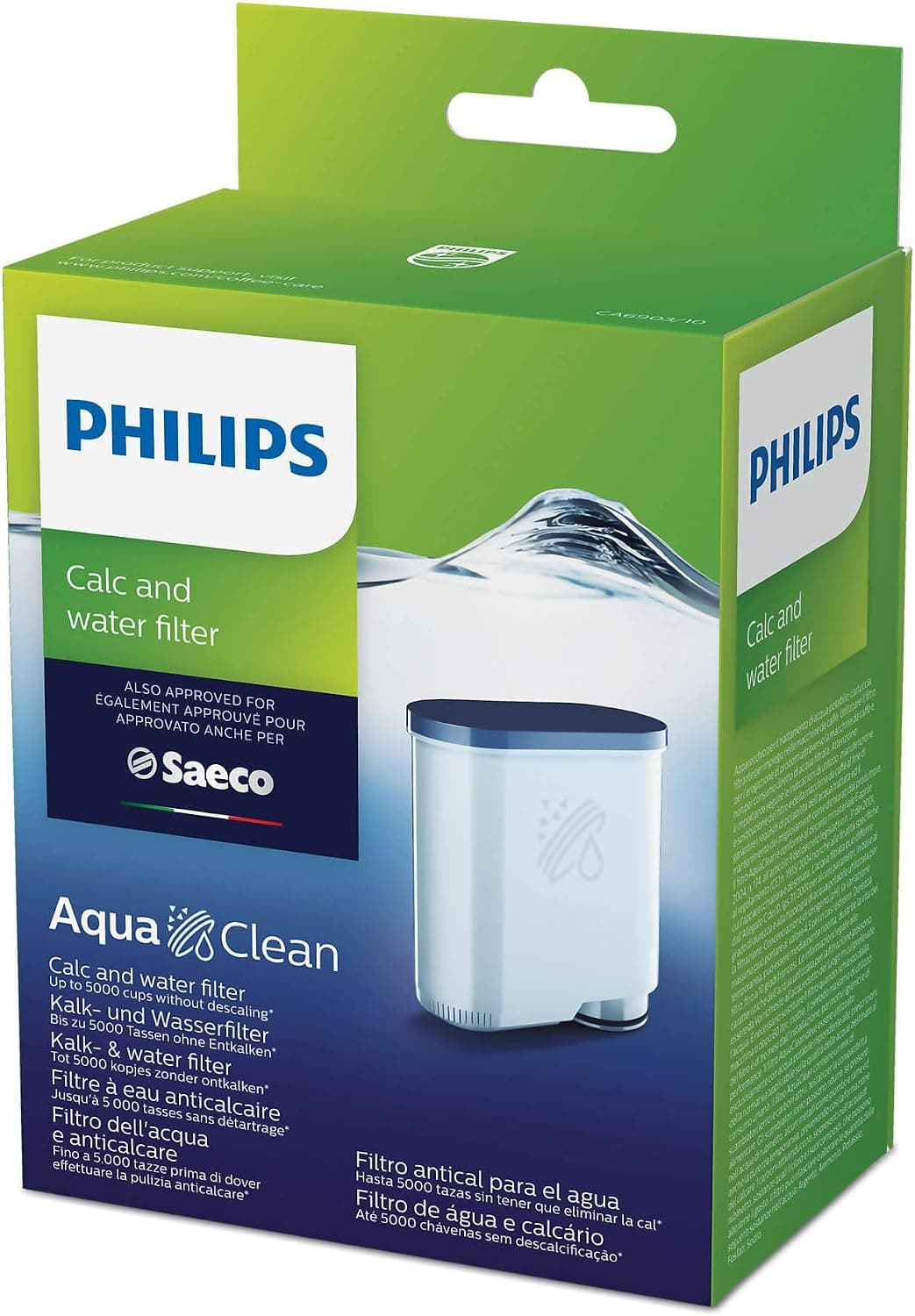 فیلتر رسوبگیر و تصفیه آب PHILIPS سری Saeco AquaClean 2 عدد فیلتر رسوبگیر و تصفیه آب PHILIPS سری Saeco AquaClean 2 عدد