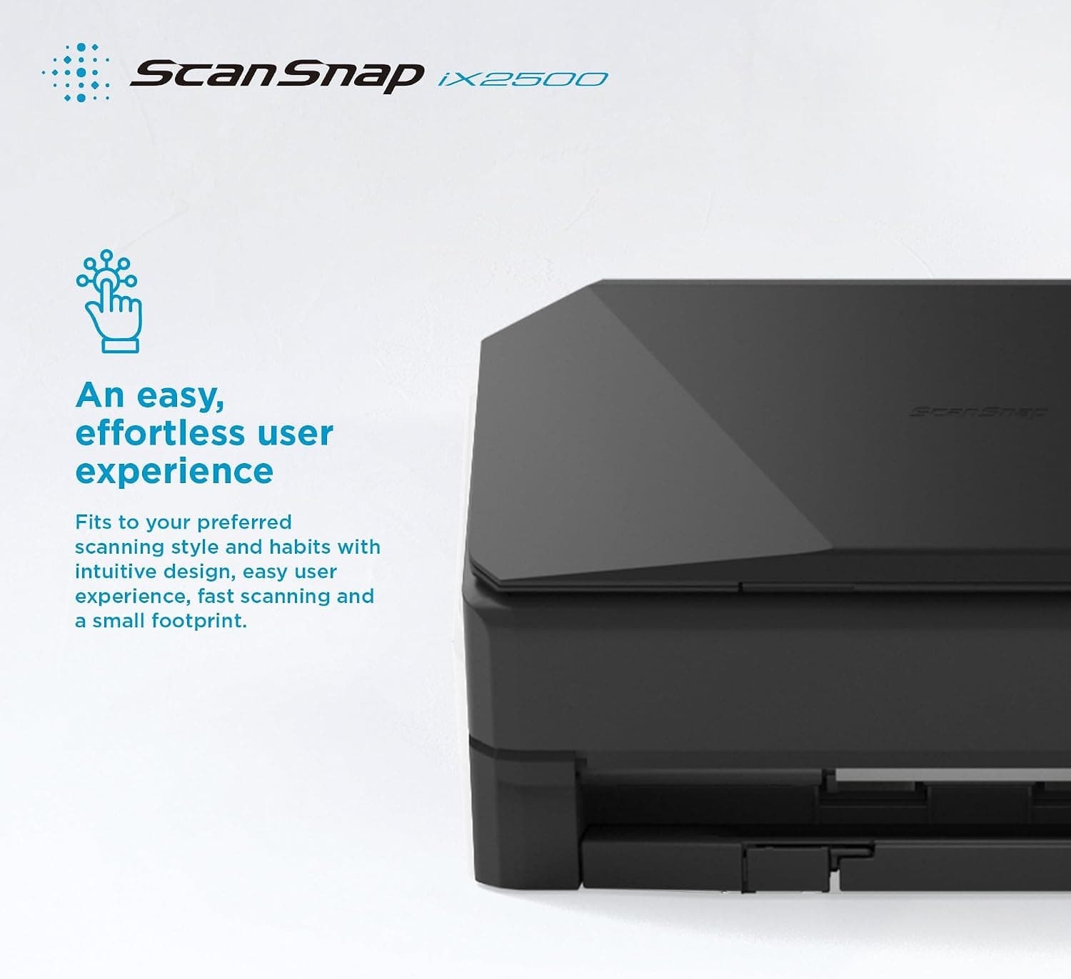 اسکنر اسناد ScanSnap Ix2500 ۴۵ صفحه در دقیقه ۶۰۰ dpi وایفای بلوتوث USB-C مدل PA03860-B001 اسکنر اسناد ScanSnap Ix2500 ۴۵ صفحه در دقیقه ۶۰۰ dpi وایفای بلوتوث USB-C مدل PA03860-B001