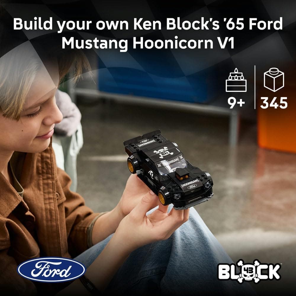 لگو سری Speed Champions Ken Block's '65 Ford Mustang Hoonicorn V1 مدل 77262 لگو سری Speed Champions Ken Block's '65 Ford Mustang Hoonicorn V1 مدل 77262
