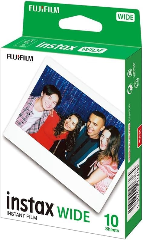 فیلم دوربین عکاسی Fujifilm Instax Wide با حاشیه سفید، بسته 10 عددی فیلم دوربین عکاسی Fujifilm Instax Wide با حاشیه سفید، بسته 10 عددی