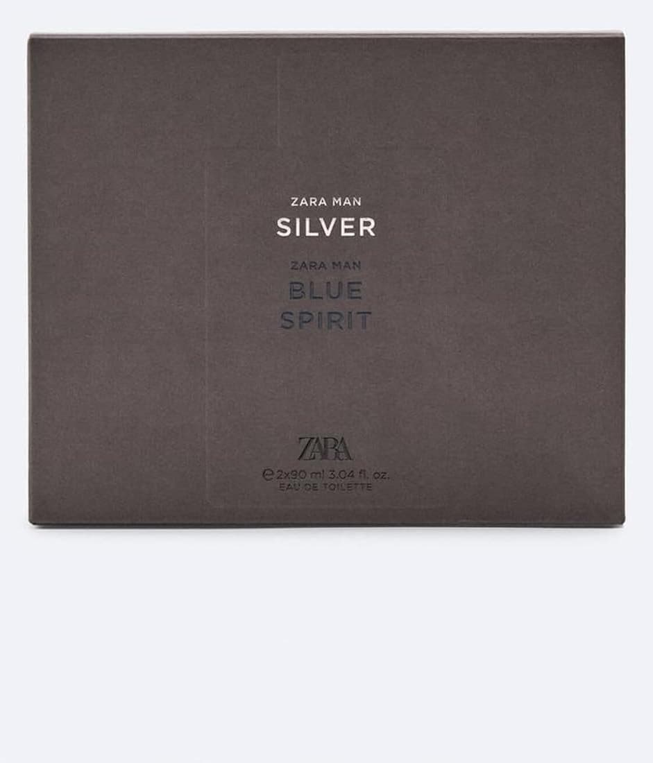 ست عطر مردانه Zara Man Silver و Man Blue Spirit ادوتویلت 90 ml مدل ZRA.299998 ست عطر مردانه Zara Man Silver و Man Blue Spirit ادوتویلت 90 ml مدل ZRA.299998