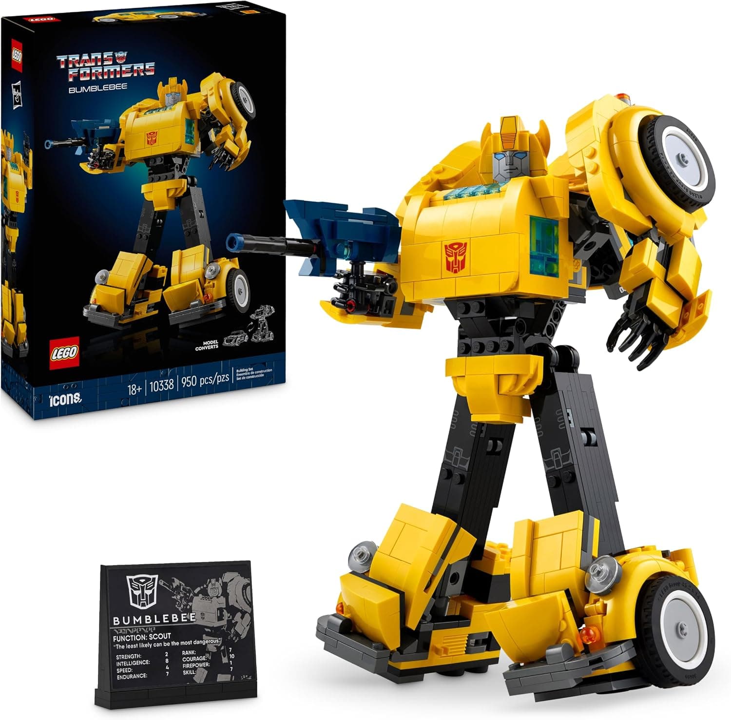 لگو ست مدل Icons Bumblebee 10338 لگو ست مدل Icons Bumblebee 10338