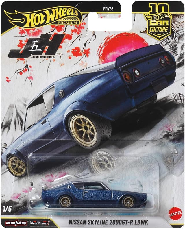 ماشین کلکسیونی Hot Wheels Nissan Skyline 2000GT R LBWK مقیاس 1:64 مدل JKF11 ماشین کلکسیونی Hot Wheels Nissan Skyline 2000GT R LBWK مقیاس 1:64 مدل JKF11