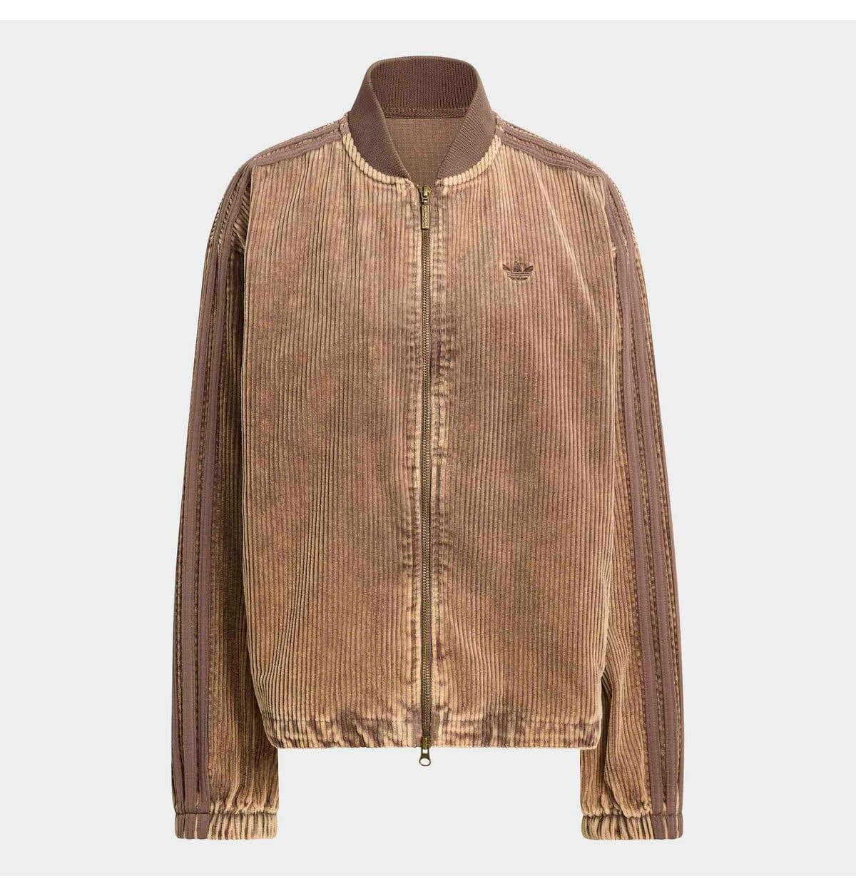 ژاکت زنانه adidas مخمل کبریتی قهوهای مدل KD8781 ژاکت زنانه adidas مخمل کبریتی قهوهای مدل KD8781