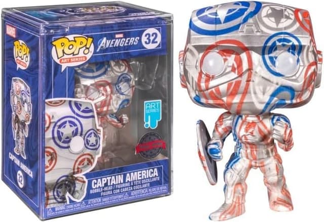 فیگور اکشن Captain America Funko سری Artist Series: Patriotic Age مدل 56152 فیگور اکشن Captain America Funko سری Artist Series: Patriotic Age مدل 56152