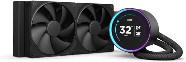 خنککننده مایع پردازنده NZXT رادیاتور 240 میلیمتری مشکی مدل Kraken Elite 240 خنککننده مایع پردازنده NZXT رادیاتور 240 میلیمتری مشکی مدل Kraken Elite 240