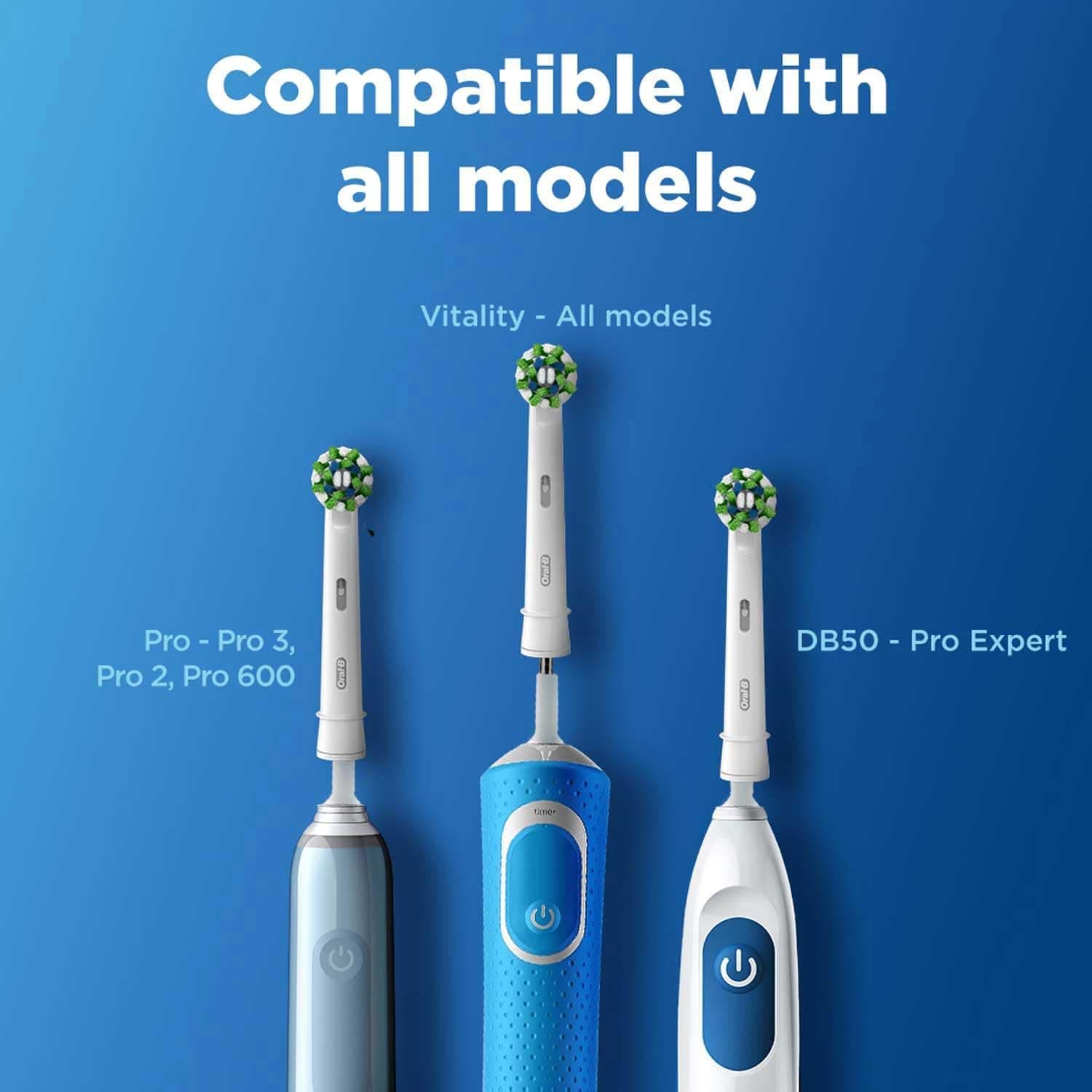 سری یدکی مسواک برقی Oral-B Sensi Clean، 2 عدد سری یدکی مسواک برقی Oral-B Sensi Clean، 2 عدد