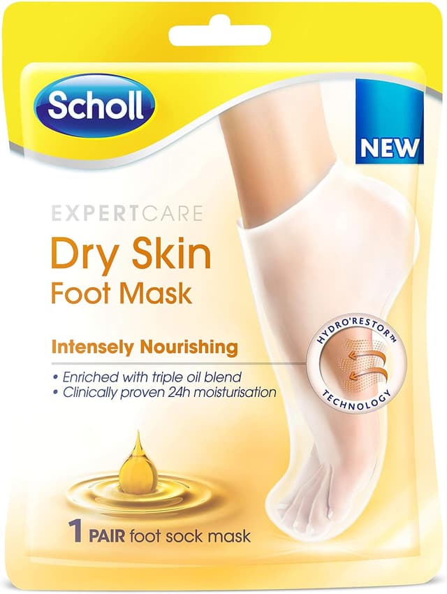 ماسک پا Dr. Scholl's مرطوبکننده مخصوص پوست خیلی خشک روغن آووکادو، آرگان و جوجوبا ماسک پا Dr. Scholl's مرطوبکننده مخصوص پوست خیلی خشک روغن آووکادو، آرگان و جوجوبا