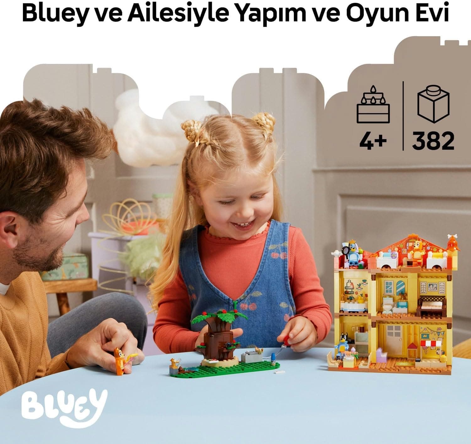 لگو Bluey خانه خانوادگی مدل 11203 لگو Bluey خانه خانوادگی مدل 11203
