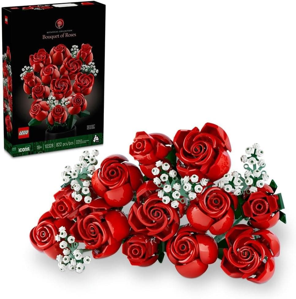 لگو Botanicals دسته گل رز مدل 10328 لگو Botanicals دسته گل رز مدل 10328