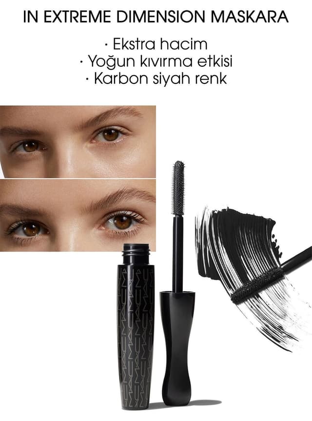 ریمل Mac Extreme Dimension 3D Black Lash حجمدهنده 13ml مدل PSSN176 ریمل Mac Extreme Dimension 3D Black Lash حجمدهنده 13ml مدل PSSN176