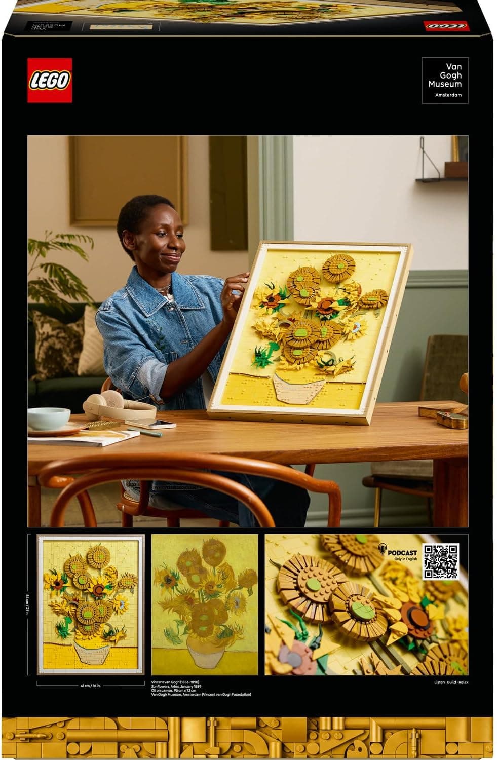 لگو مدل Art سری Vincent van Gogh ـ Ayçiçekleri مدل 31215 لگو مدل Art سری Vincent van Gogh ـ Ayçiçekleri مدل 31215