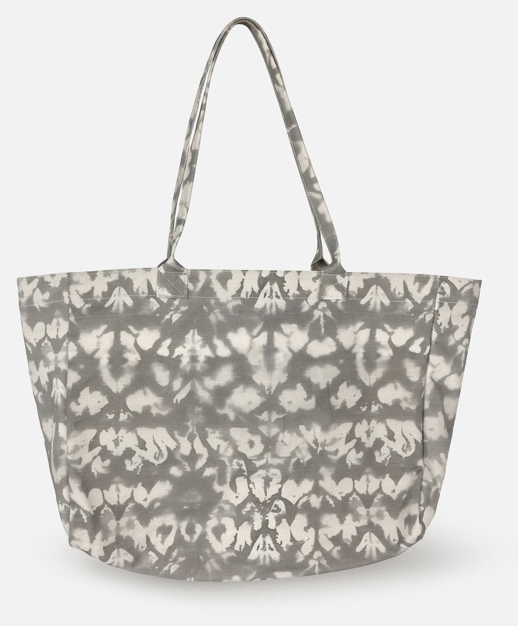 کیف دوشی ساحلی زنانه ICONE BAG کانواس با طرح گرادیانت خاکستری چاپی کیف دوشی ساحلی زنانه ICONE BAG کانواس با طرح گرادیانت خاکستری چاپی
