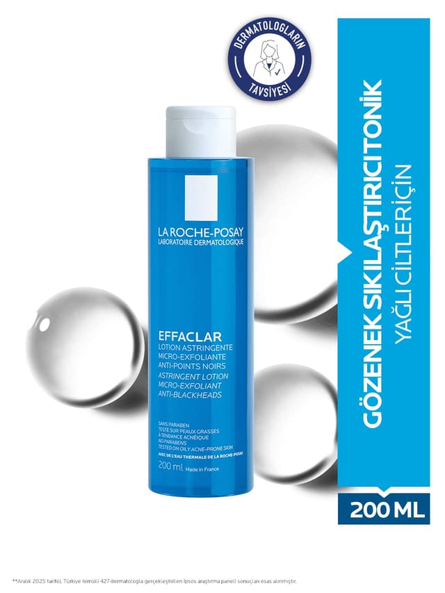 تونیک پوست چرب Effaclar La Roche Posay حاوی اسید سالیسیلیک ضد جوش سرسیاه و جمعکننده منافذ 200 ml تونیک پوست چرب Effaclar La Roche Posay حاوی اسید سالیسیلیک ضد جوش سرسیاه و جمعکننده منافذ 200 ml