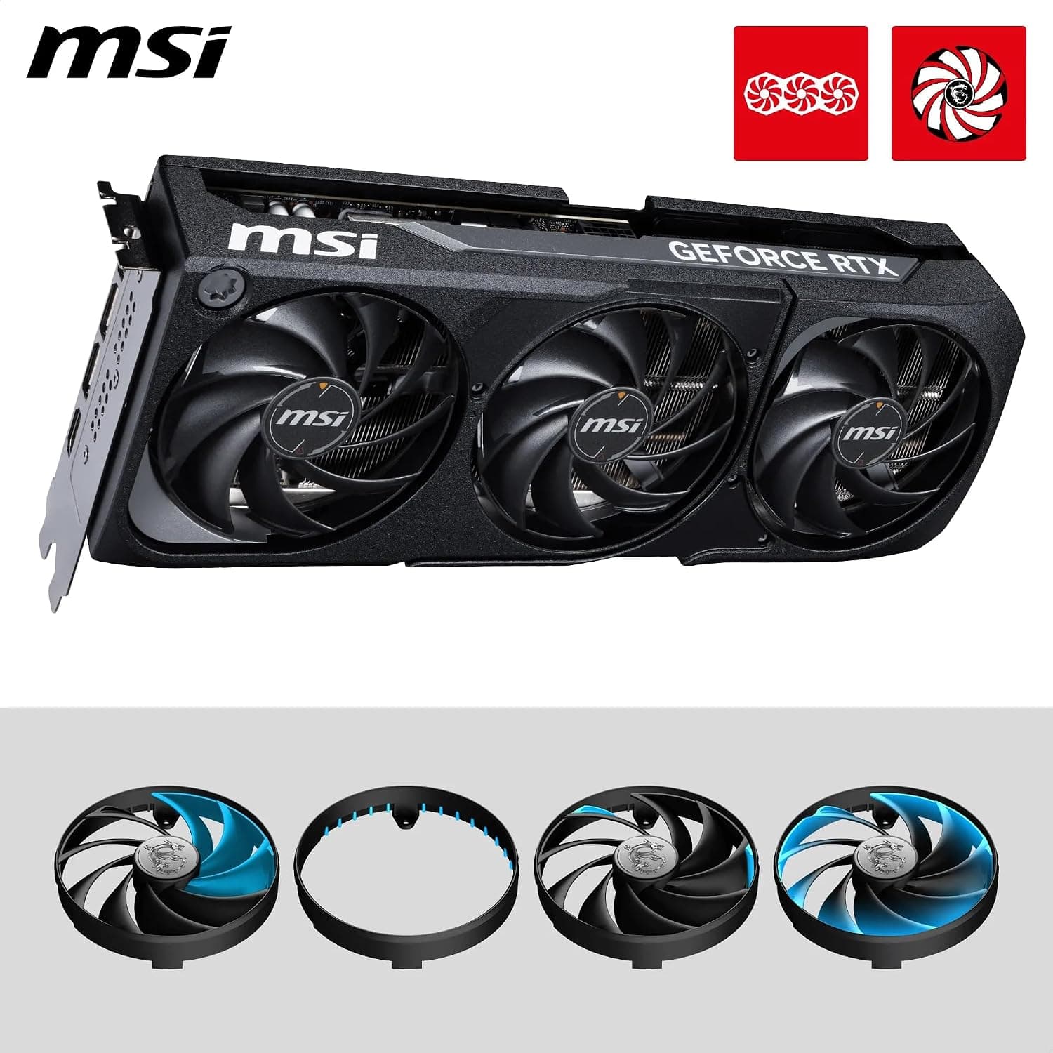 کارت گرافیک MSI GeForce RTX 5070 TI 16GB GDDR7 Shadow 3X OC کارت گرافیک MSI GeForce RTX 5070 TI 16GB GDDR7 Shadow 3X OC