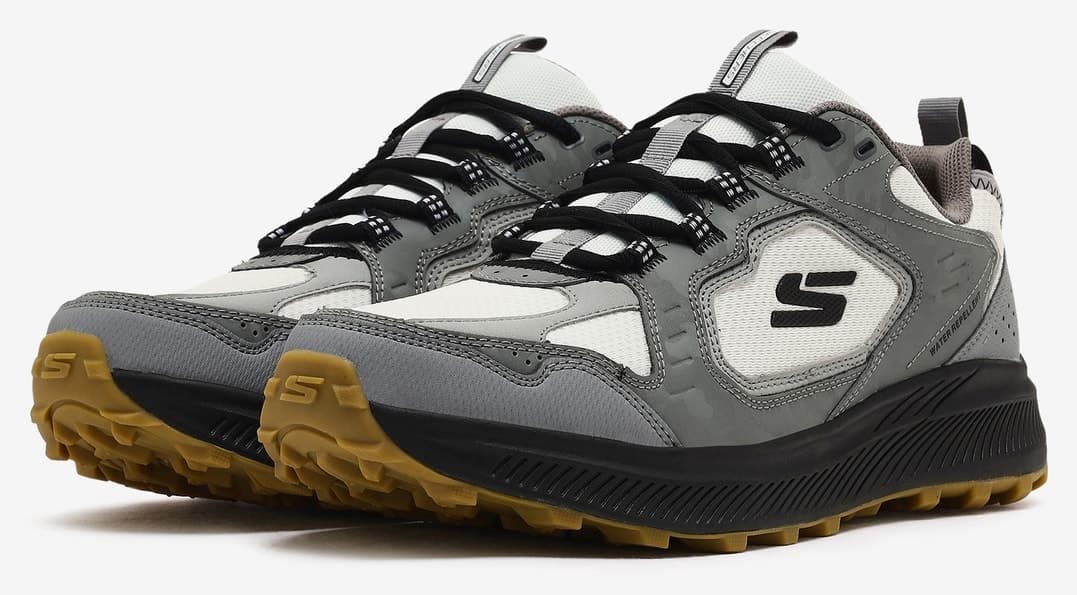 کفش مردانه Skechers خاکستری اوتدور مدل RIDGESTAR 237820 GYBK کفش مردانه Skechers خاکستری اوتدور مدل RIDGESTAR 237820 GYBK