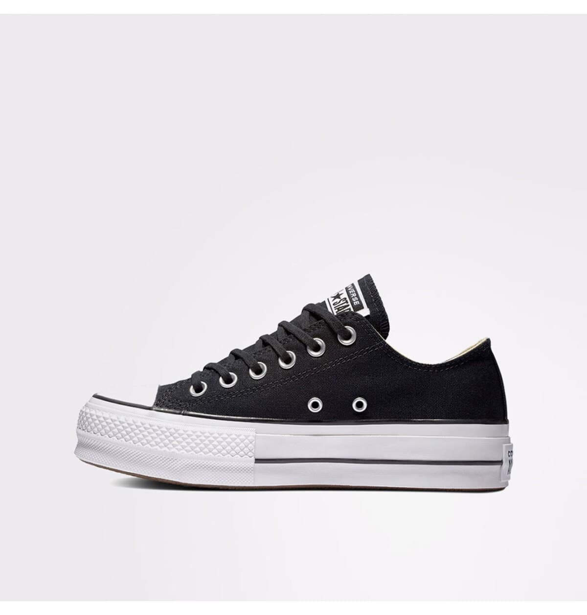 کفش اسنیکر یونیسکس Converse مدل Chuck Taylor All Star Lift پلتفرم مشکی کفش اسنیکر یونیسکس Converse مدل Chuck Taylor All Star Lift پلتفرم مشکی