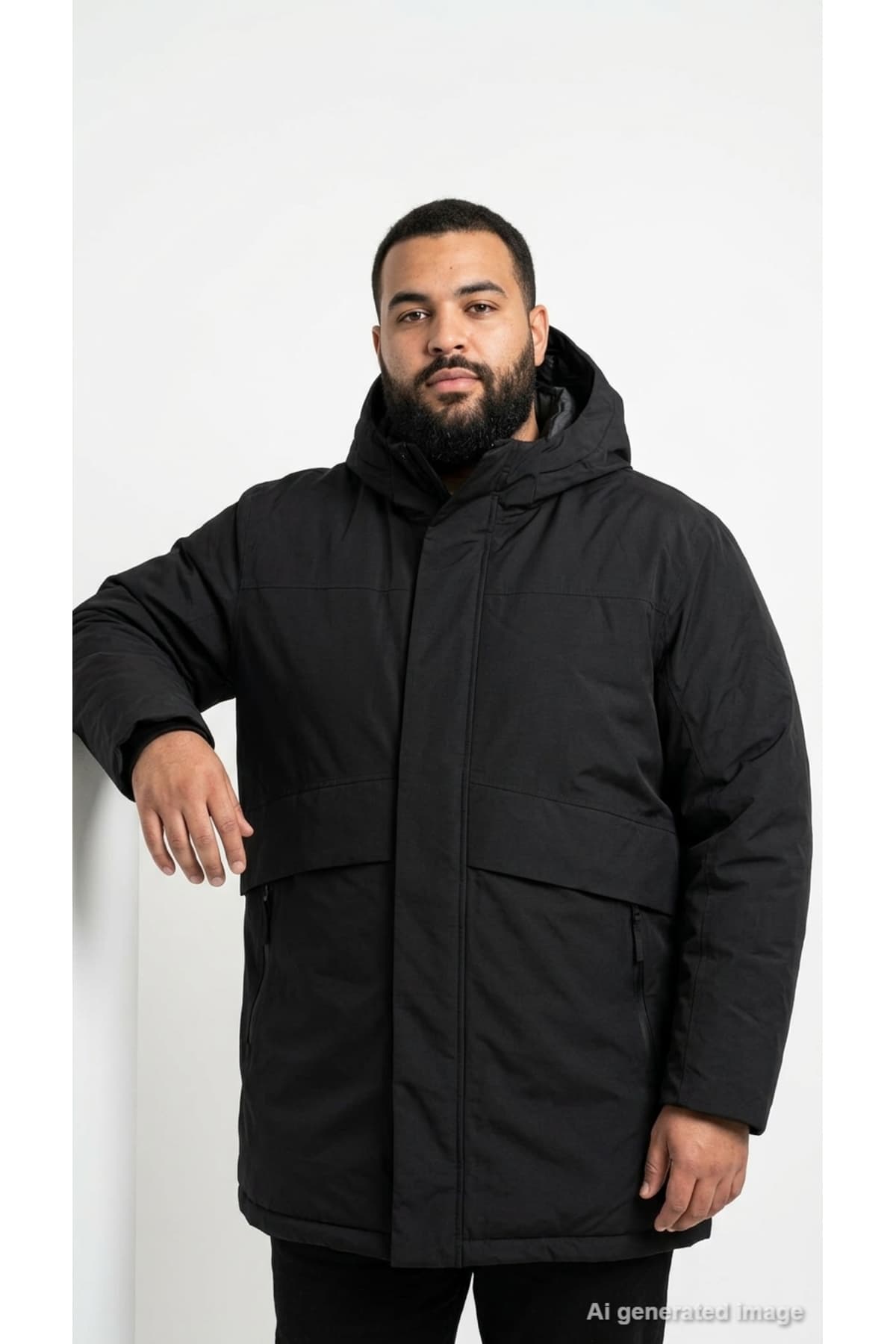 پارکا مردانه Jack & Jones مشکی کلاهدار ساده آستینبلند مدل JPRBLAMOON پارکا مردانه Jack & Jones مشکی کلاهدار ساده آستینبلند مدل JPRBLAMOON