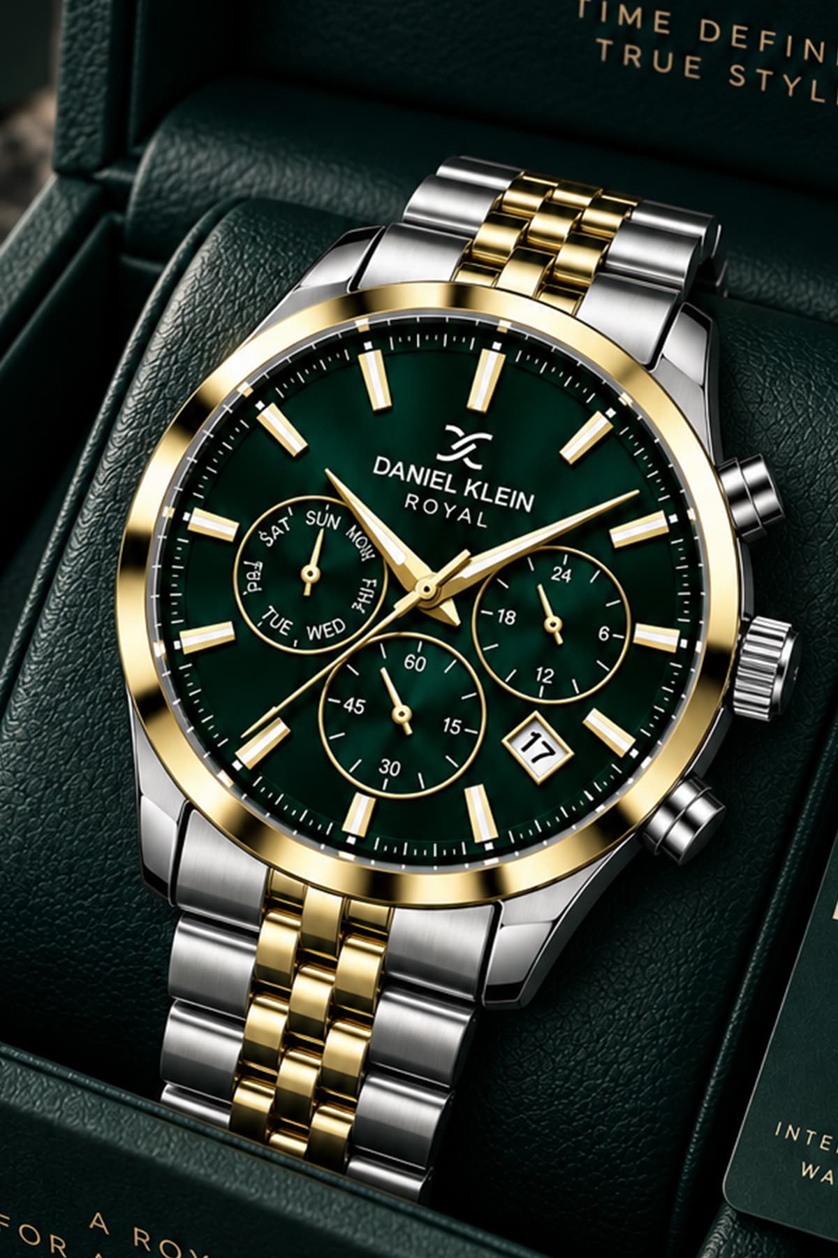 ساعت مردانه Daniel Klein ضد آب 3 ATM بند استیل نقرهای مدل Cbk448 ساعت مردانه Daniel Klein ضد آب 3 ATM بند استیل نقرهای مدل Cbk448