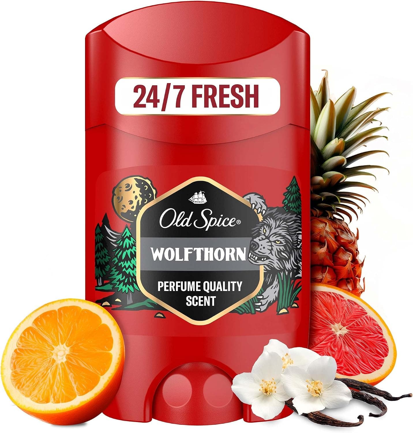 دئودورانت استیک مردانه Old Spice Wolfthorn 3×50ml دئودورانت استیک مردانه Old Spice Wolfthorn 3×50ml