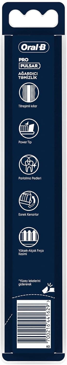 مسواک باتریدار Oral-B Pro-3DWhite Pulsar با برس متوسط مسواک باتریدار Oral-B Pro-3DWhite Pulsar با برس متوسط